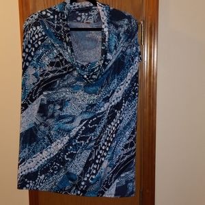Worthington Womens size 3x Slinky Cowl neck top